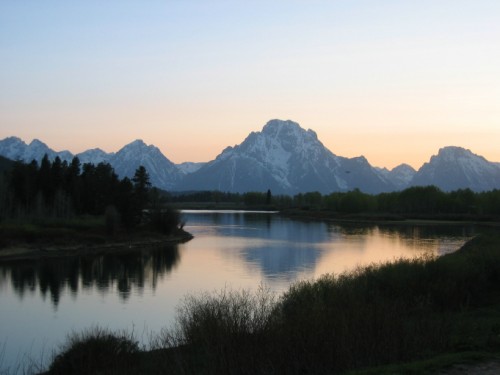 Another shot of the Tetons...