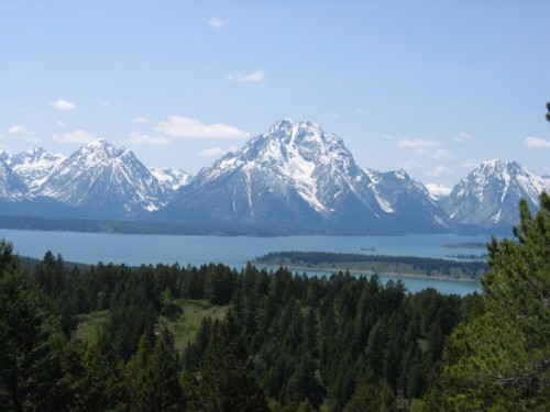 From Jackson Lake