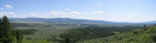 Snake River looking at Jackson